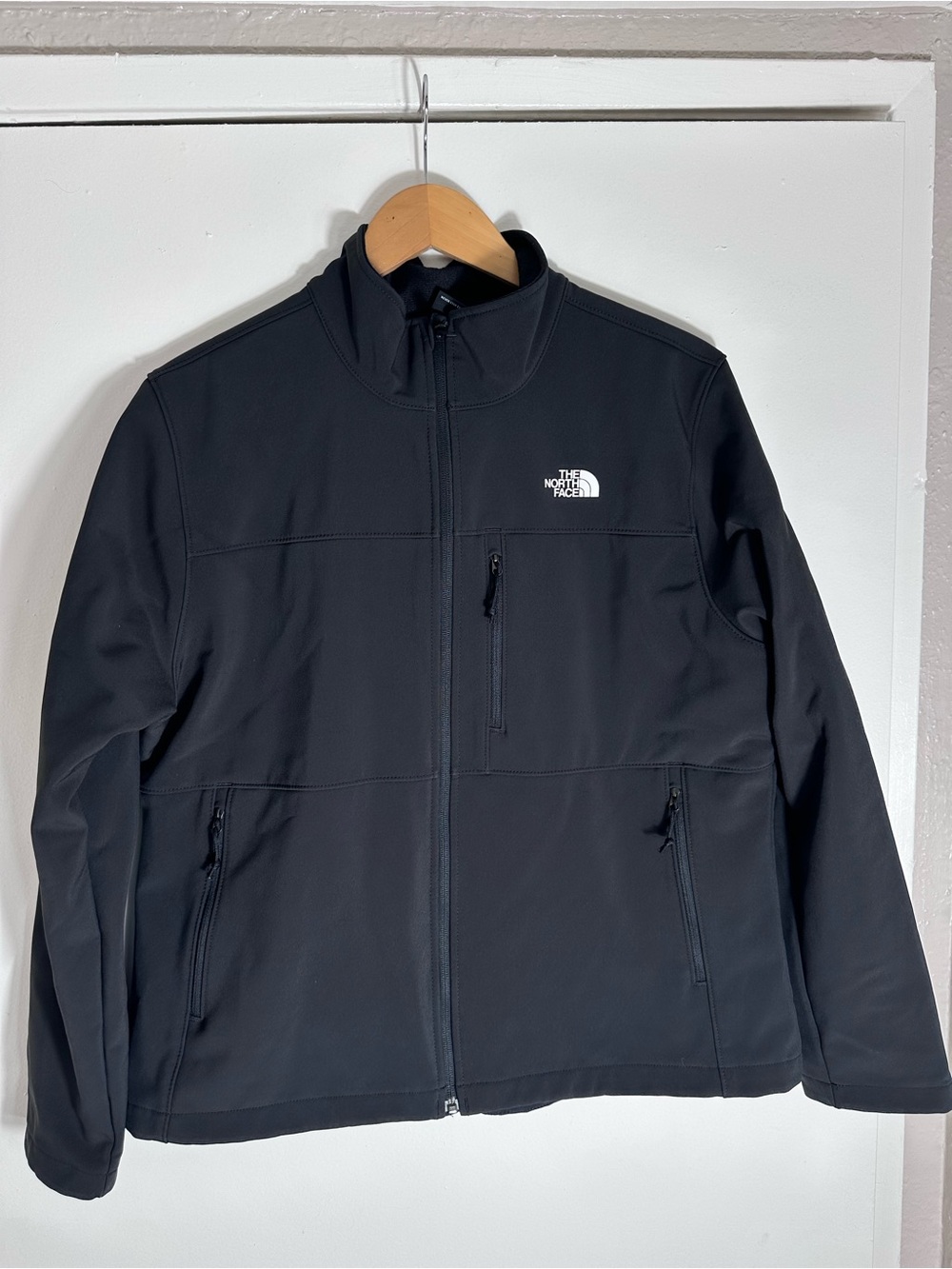 The North Face Apex Black Zip Up Jacket